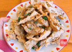 家常炸平菇的做法图解6