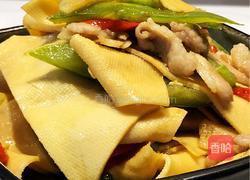 尖椒炒豆皮的做法图解9