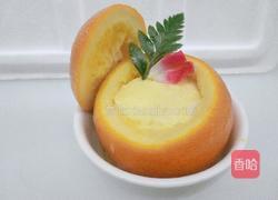 橙子蒸蛋的做法图解5