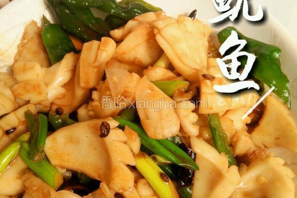爆炒鱿鱼卷