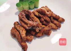 孜然香辣鸡脯肉的做法图解6