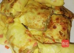 鸡蛋糯米卷饭的做法图解7