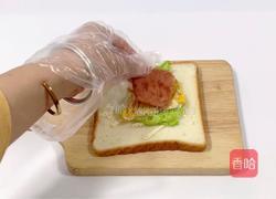 超萌超可爱的hellokitty三明治的做法图解2