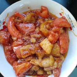 西红柿烧南茄的做法[图]
