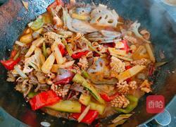 干锅双脆的做法图解10