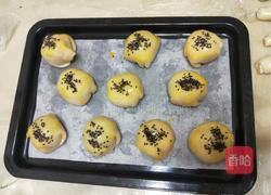 雪媚娘蛋黄酥的做法图解10