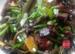 蕨菜炒腊肉的做法图解17