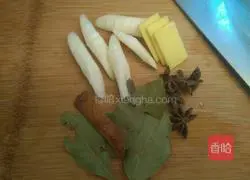 Illustration of how to make sauced pork ribs 2