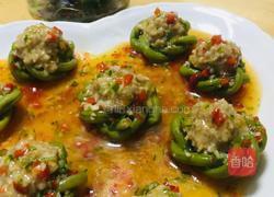 绿瘦红肥(豆角酿肉)的做法图解18