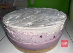 渐变蓝莓冻芝士蛋糕的做法图解16