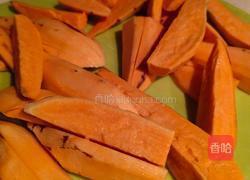 空气炸锅版红薯干的做法图解1