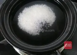 玉米渣粥的做法图解5