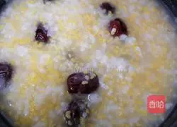 玉米渣粥的做法图解10