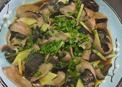 黑木耳蒸猪腰