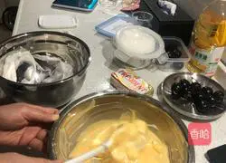 Illustration of how to make yogurt cake (water bath method) 4