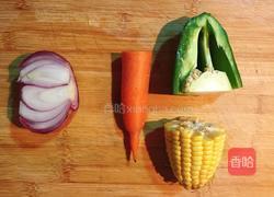 芝士鲜蔬吐司的做法图解1