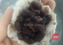 山药玫瑰红豆糕的做法图解4