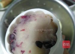 山药玫瑰红豆糕的做法图解6