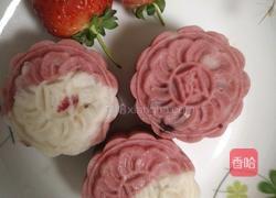 山药玫瑰红豆糕的做法图解8