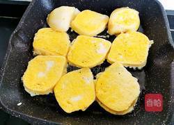 简易健康早餐鸡蛋馒头片的做法图解4