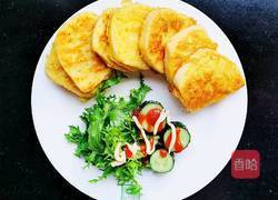 简易健康早餐鸡蛋馒头片的做法图解7