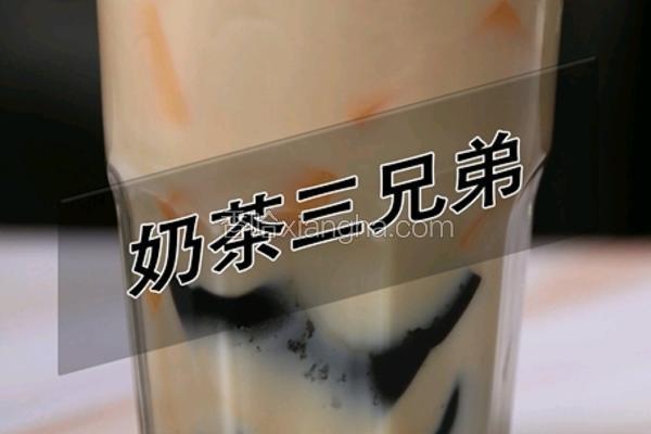 coco同款奶茶三兄弟的做法(小兔奔跑饮品培训)