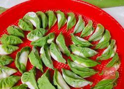 翡翠白菜饺子的做法图解6