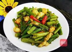 芦笋炒虾仁的做法图解6