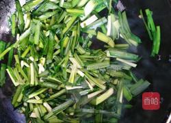 韭菜粉葛渣的做法图解2