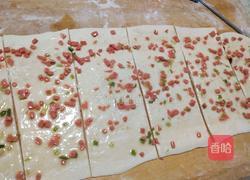 葱香火腿花卷的做法图解16