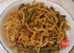 五花肉豆角土豆焖面的做法图解12