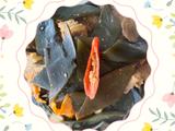 海带炒肉片