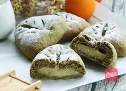 黑麦抹茶麻薯软欧的做法图解1