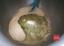 黑麦抹茶麻薯软欧的做法图解5