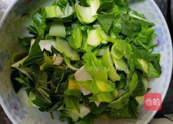 青菜烧百叶的做法图解1