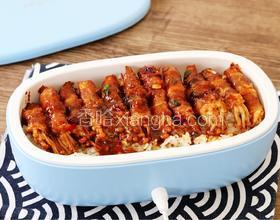 金針菇肥牛卷便當(dāng)