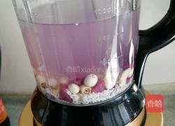 紫薯莲子百合米糊的做法图解4