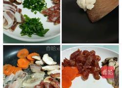 腊肠煲仔饭的做法图解5