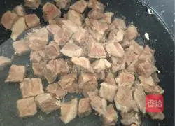 Illustration of how to make beef stewed with radish 6