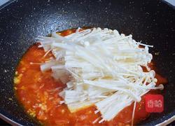 番茄日本豆腐金针菇便当的做法图解9