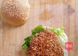 鸡排汉堡的做法图解7