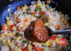 菠萝咖哩炒饭的做法图解13