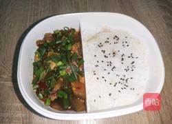 超美味肉沫茄子煲便当的做法图解11