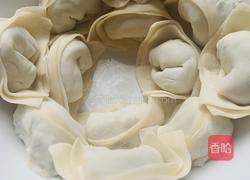 荠菜馄饨抱蛋便当的做法图解5