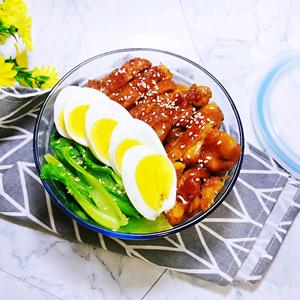 照烧鸡腿饭
