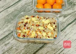 木耳胡萝卜蛋炒饭便当的做法图解14