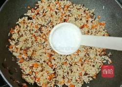 木耳胡萝卜蛋炒饭便当的做法图解12