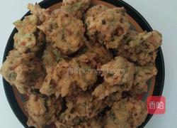 炸红萝卜素菜丸子的做法图解10