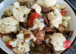 花菜炒肉的做法图解19
