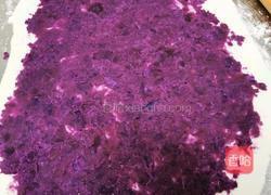 紫薯糯米卷的做法图解5